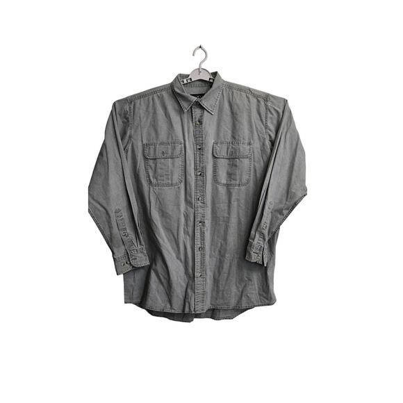 RedHead Gray Long Sleeve Button Down Outdoor Shirt XL - Picture 1 of 6